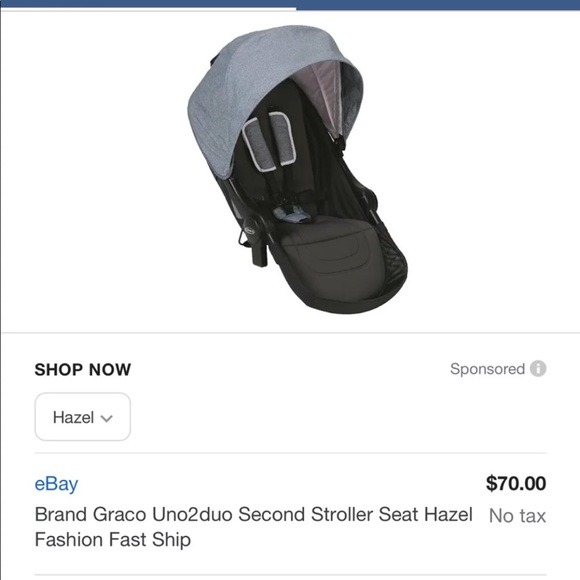 graco uno2duo second seat